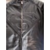 Veste en cuir Superman de Smallville de couleur noir comme neuf