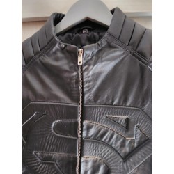 Smallville Superman leather jacket, black, like new