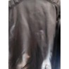 Veste en cuir Superman de Smallville de couleur noir comme neuf