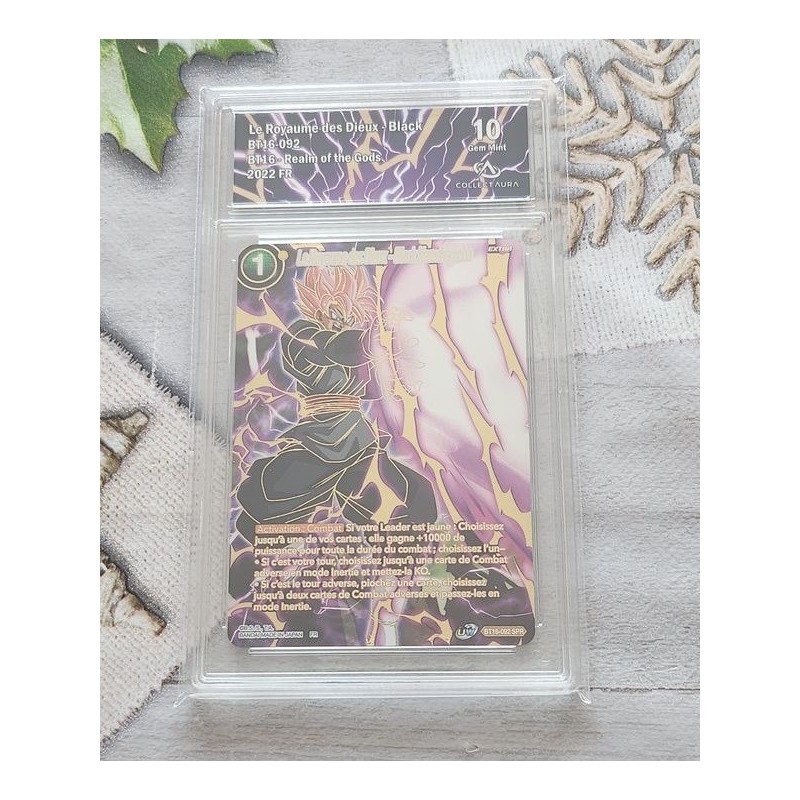 The Realm of the Gods - Black Kamehameha BT16-092 SPR Collect Aura 10