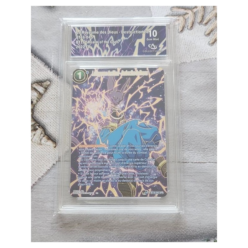 The Realm of the Gods - Destruction of Beerus BT16-045 SPR Collect Aura 10