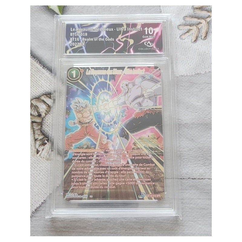The Realm of the Gods - Ultra Instinct BT16-018 SPR Collect Aura 10