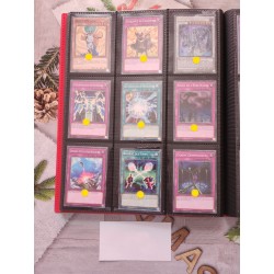187 Yu-Gi-Oh! cards in French, Japanese, and English.