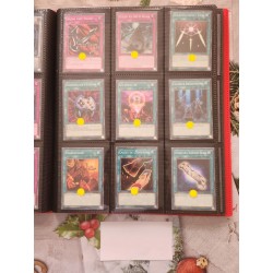 187 Yu-Gi-Oh! cards in French, Japanese, and English.