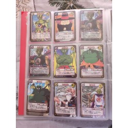 Série Dragon Ball Z Card Game D-1 à D-134. Très rare de 1986-1989