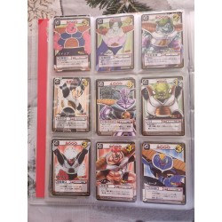 Série Dragon Ball Z Card Game D-1 à D-134. Très rare de 1986-1989