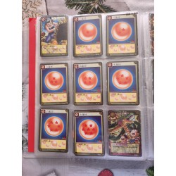 Série Dragon Ball Z Card Game D-1 à D-134. Très rare de 1986-1989