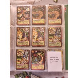 Dragon Ball Z Card Game Series D-1 to D-134. Very rare from 1986-1989