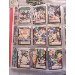 Dragon Ball GT Heroes series, Bandai cards, 1995, JP, numbers 1 to 24