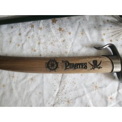 Pirate sword with patterns