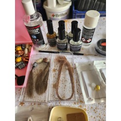 Pirate makeup, jewelry and accessories set