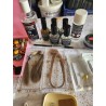 Pirate makeup, jewelry and accessories set