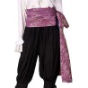 Wide Satin Pirate Belt