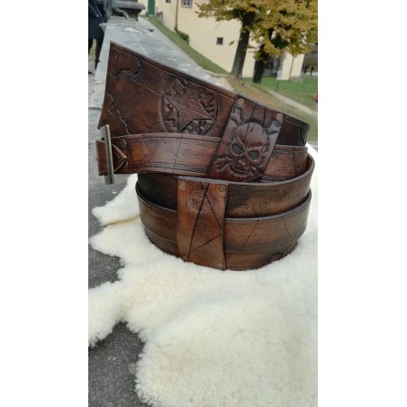 PIRATE BELT with metal buckle