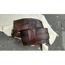 PIRATE BELT with metal buckle