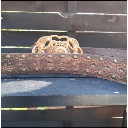 Women's Pirate Leather Belt