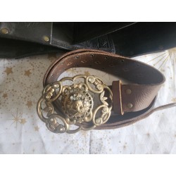 Women's Pirate Leather Belt