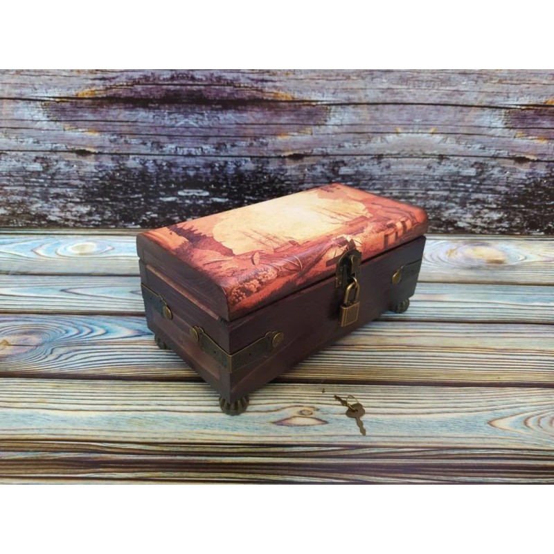 2 Pirate Treasure Chests with Accessories