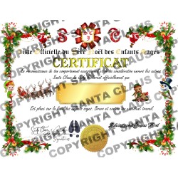 Official Certificate from Santa Claus for Nice child