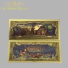 24K Gold Santa Claus Banknote Model 1