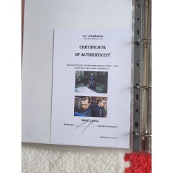 Autographe Henry Cavill Man of Steel avec COA