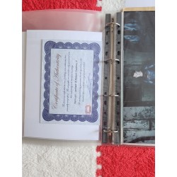 Samuel L Jackson & Robert Downey Jr Ironman véritable photo signée autographe authentique 2 COA