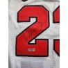 Maillot 23 Michael Jordan Blanc Mitchell & Ness