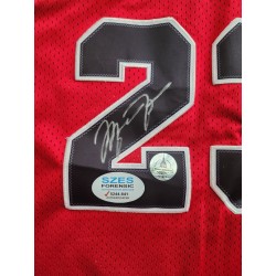 Maillot Michael Jordan 23 Rouge Mitchell & Ness