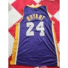 Framed Lakers 24 Mitchell & Ness Blue Yellow NBA Jersey, Size XL, 2008-09, Kobe Bryant