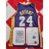 Maillot Lakers 24 Mitchell & Ness Bleu Jaune NBA Taille XL 2008-09 Kobe Bryant