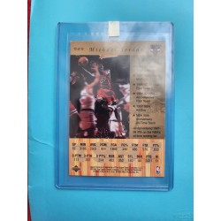 Michael Jordan 1998 Upper Deck Facsimile Auto Redemption Card 9, Bulls G GOAT HOF