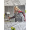 Autographed Tom Chris Hemsworth Thor with Certificate of Authenticity
