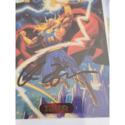 Autographed Chris Hemsworth Thor certified