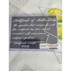 Autographed Chris Hemsworth Thor certified