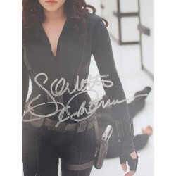 Autographed Scarlett Johansson Black Widow with Certificate of Authenticity
