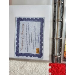 Autographed Scarlett Johansson Black Widow with Certificate of Authenticity