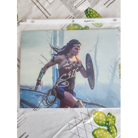 Gal Gadot Wonder Woman Autographed Photo with Certificate of Authenticity