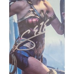 Gal Gadot Wonder Woman Autographed Photo with Certificate of Authenticity