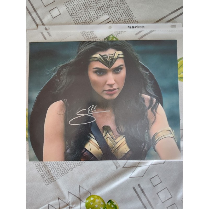 Gal Gadot Wonder Woman Autographed Photo with Certificate of Authenticity