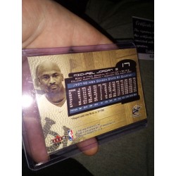 Carte autographiée 2001-02 FLEER HOT PROSPECTS 17 MICHAEL JORDAN WASHINGTON WIZARDS avec certificat d'authenticité.