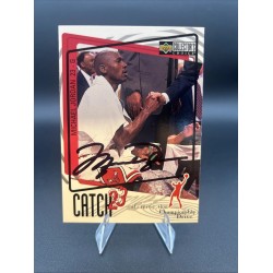 Carte autographiée Michael Jordan n° 189 de 1997 Upper Deck, signée en personne à la main